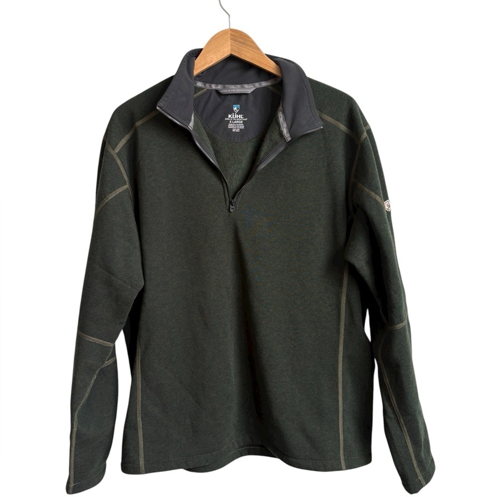 KUHL  Revel Quarter-Zip Fleece Sweater XL